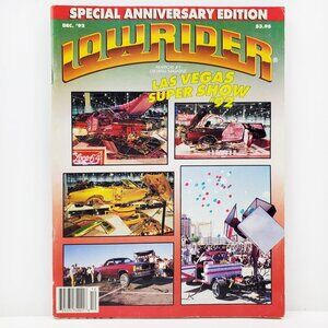 Lowrider Magazine Vintage 1992 Anniversary Issue Las Vegas Super Show Unread